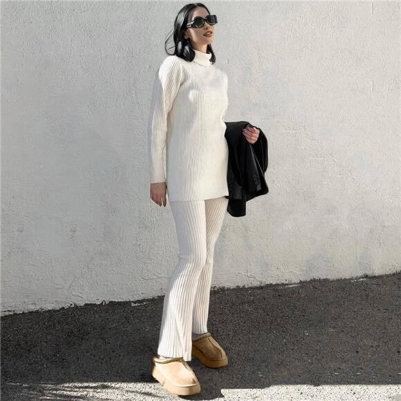 Platform Mini Boots Slippers for Women Indoor Slippers Slip on Fur - Picture 4 of 7